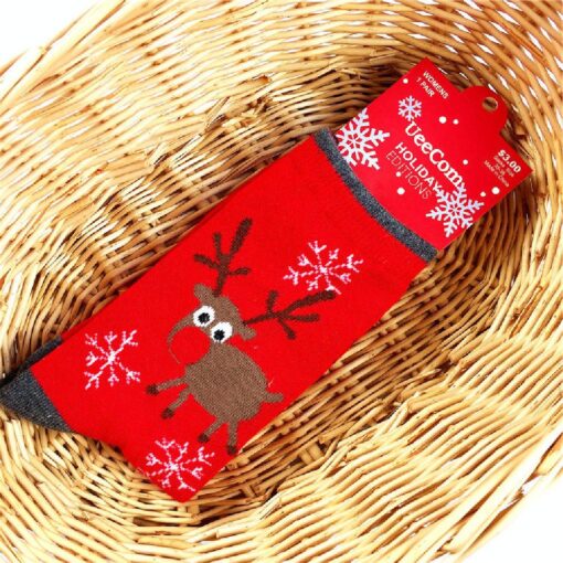 1 or 15 Paris Christmas Funny Novelty Colorful Socks - Image 6