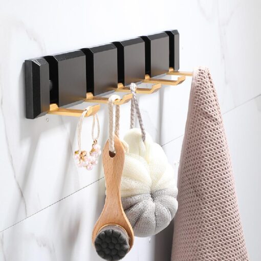 3, 4, 5 or 6 Wall Mount Metal Hooks - Image 7