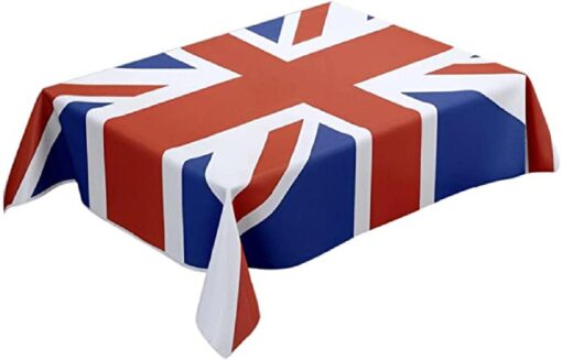 5 Sizes United Kingdom Flag British Tablecloth - Image 5