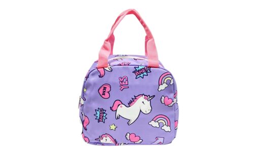 Cartoon Unicorn Lunch Bag