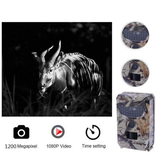 Mini 1080P 12MP Wildlife Camera with Optional 32GB SD card - Image 3