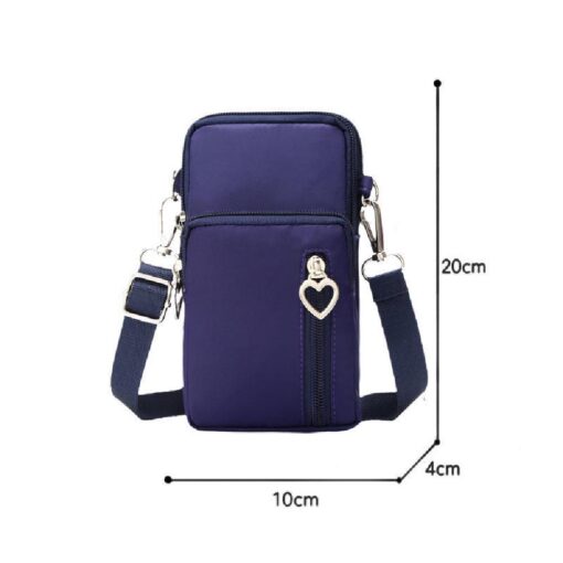 Women's Mini Cross-Body Cell Phone Bag - Image 15