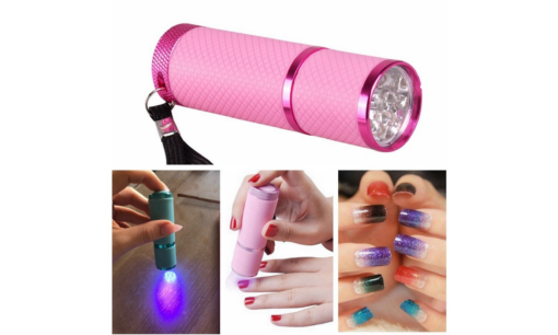 One or Four Mini Flashlight Nail Dryer - Image 12