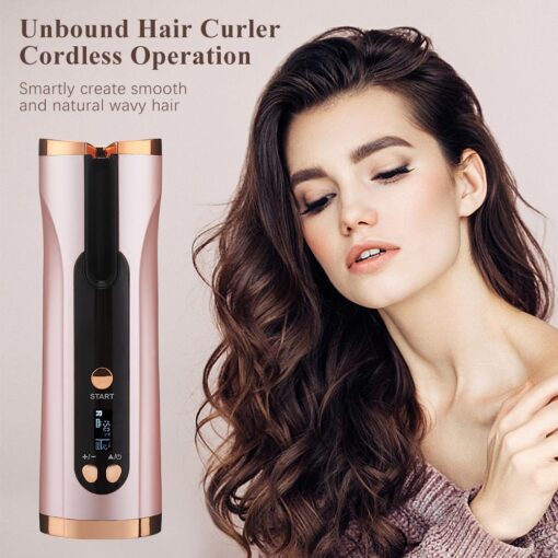 Automatic Hair Curler LED Recharge Curling Wand - Image 4