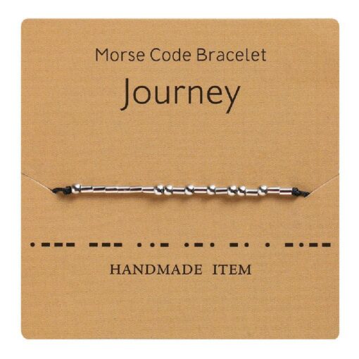 One or Two Morse Code Bracelets for Friends, Couples, Family - Image 11