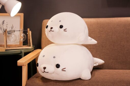 Comfortable Seal Plush Pillow - Image 2