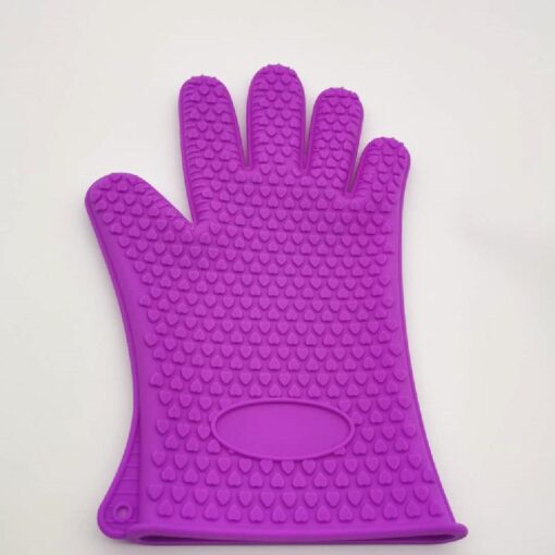 One Piece Heat Resistant Silicone Oven Glove - Image 10