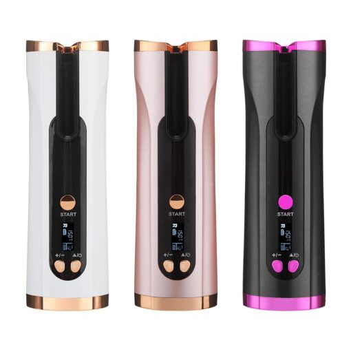 Automatic Hair Curler LED Recharge Curling Wand