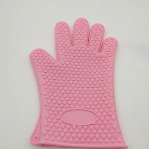 One Piece Heat Resistant Silicone Oven Glove - Image 2