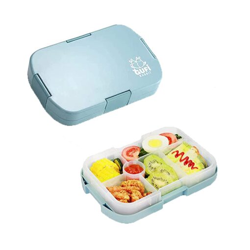 Portable Lunch Box 6 Grids Food Storage Leakproof Kids - Image 7