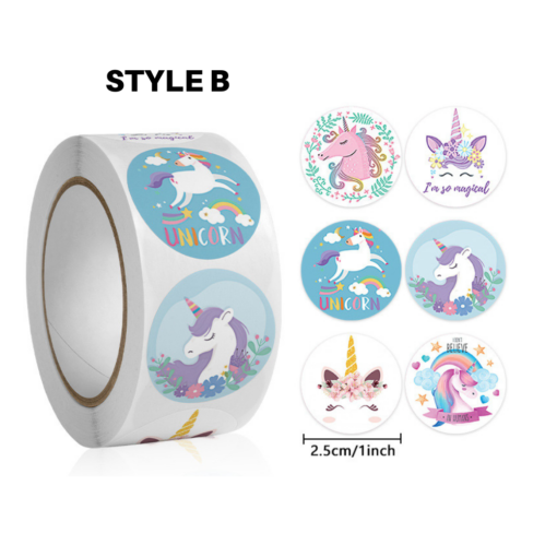 500 pcs Unicorn Sticker - Image 10