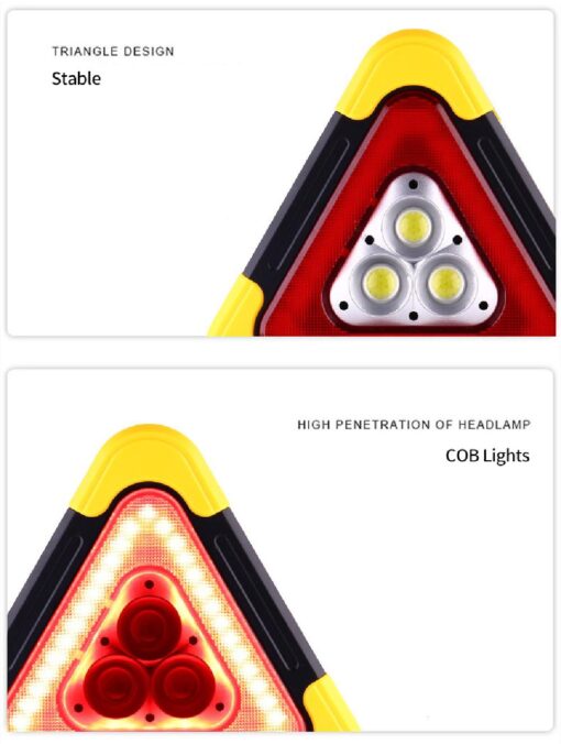 Solar LED Warning Triangle - Image 16