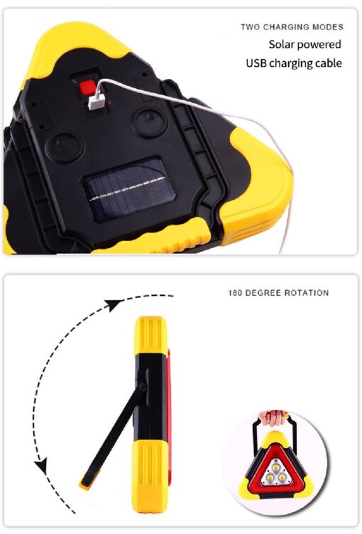 Solar LED Warning Triangle - Image 15