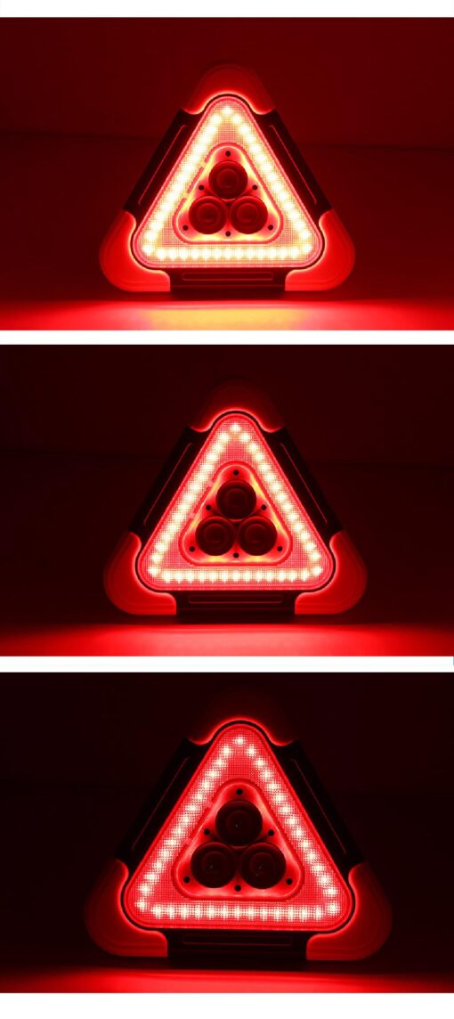 Solar LED Warning Triangle - Image 12