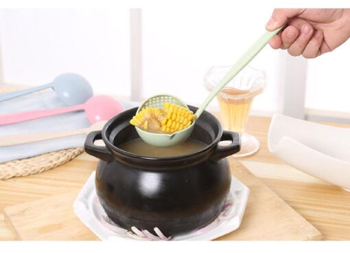 Multi-functional 2 in 1 Wheat Straw Soup Spoon - Image 10