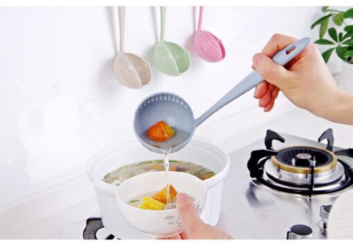 Multi-functional 2 in 1 Wheat Straw Soup Spoon - Image 9