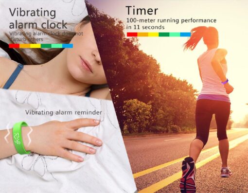 Monitoring Body Temperature Tracking Smart Watch Band Bracelet - Image 8