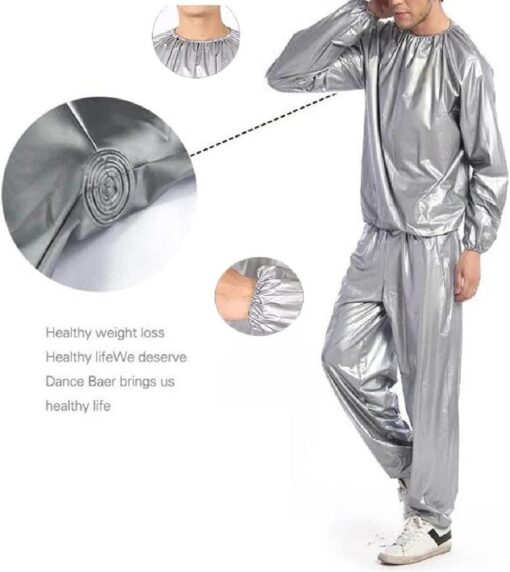 Heavy Duty Sweat Weight Loss Exercise Sauna Suit - 5 Sizes - Image 7