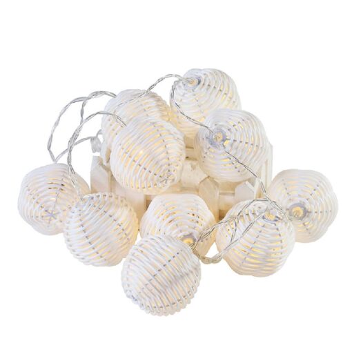 Rattan Ball LED String Light - Image 10