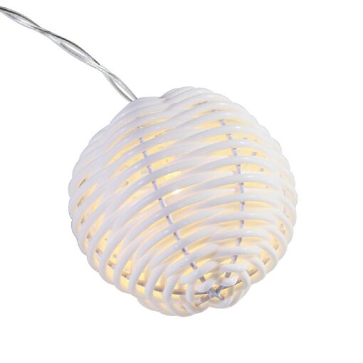 Rattan Ball LED String Light - Image 7