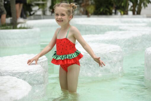 Kids Watermelon Swimsuit - Image 5