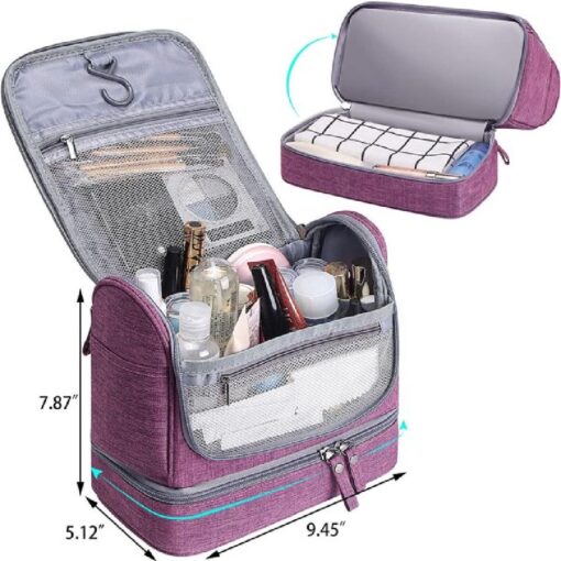 Waterproof Hanging Travel Cosmetic Bag - Image 10