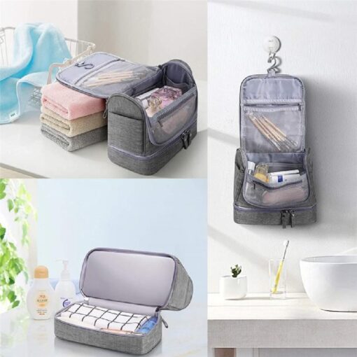 Waterproof Hanging Travel Cosmetic Bag - Image 8