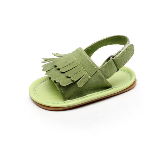 Summer soft soled Fringe infant baby sandals - Image 5