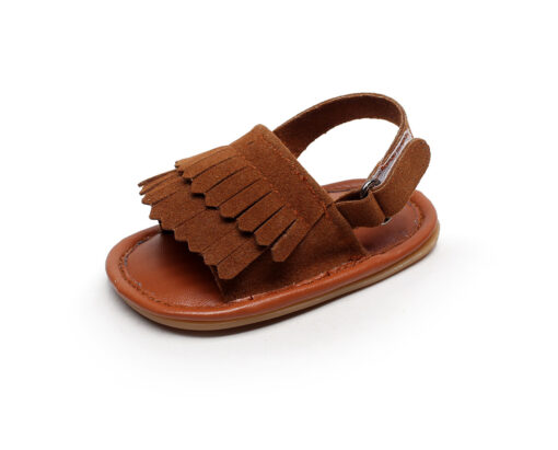 Summer soft soled Fringe infant baby sandals - Image 4