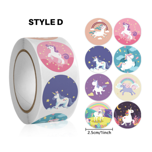 500 pcs Unicorn Sticker - Image 12