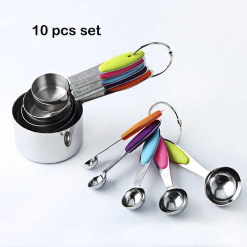 Stainless Steel Measuring Spoon Set - Image 3