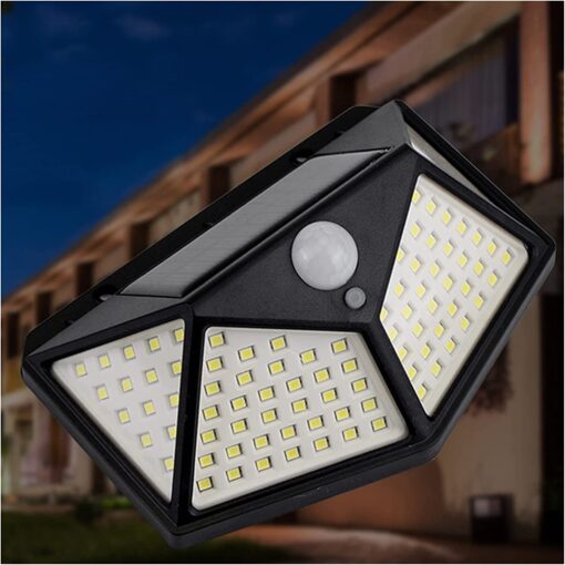 3 Modes Adjustable Motion Sensor 100 LED Solar light - Image 16