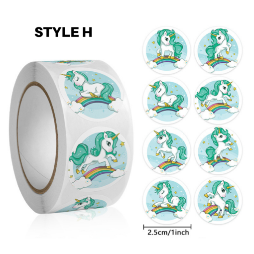 500 pcs Unicorn Sticker - Image 16