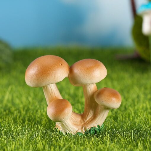 Artificial Mini Resin Mushroom Fairy Garden Decorations - Image 6