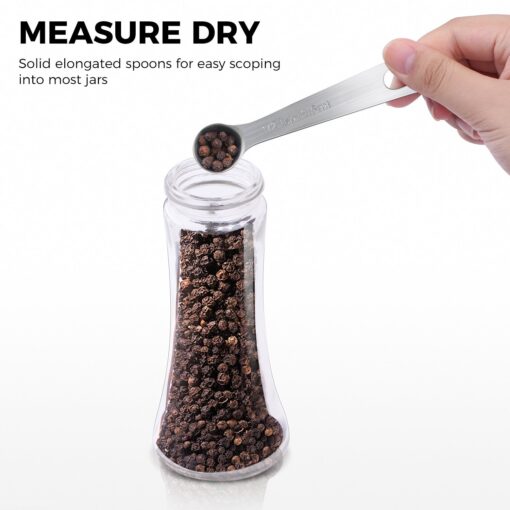 Stainless Steel Measuring Spoon Set - Image 11