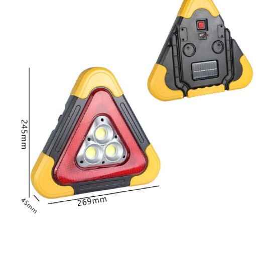 Solar LED Warning Triangle - Image 7