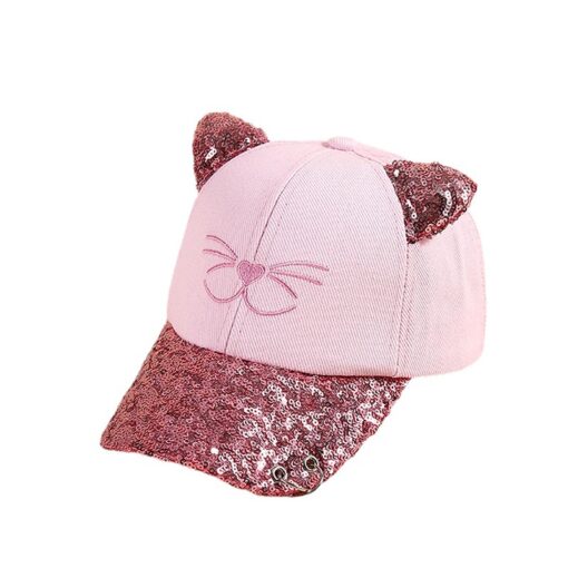 Kids Baseball Summer Cap - Unicorn or Cat Sunshade Hat - Image 7