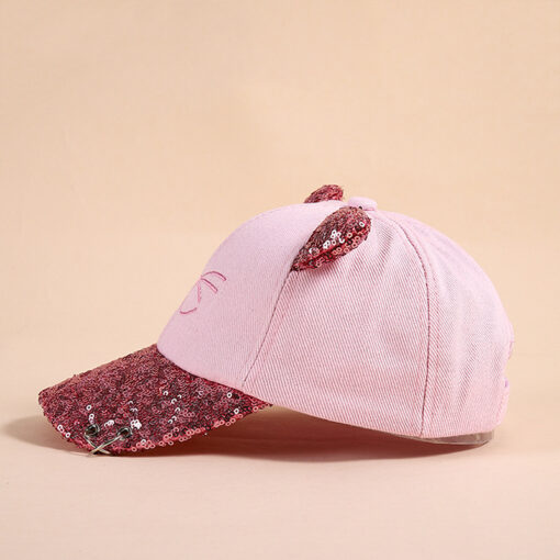 Kids Baseball Summer Cap - Unicorn or Cat Sunshade Hat - Image 8