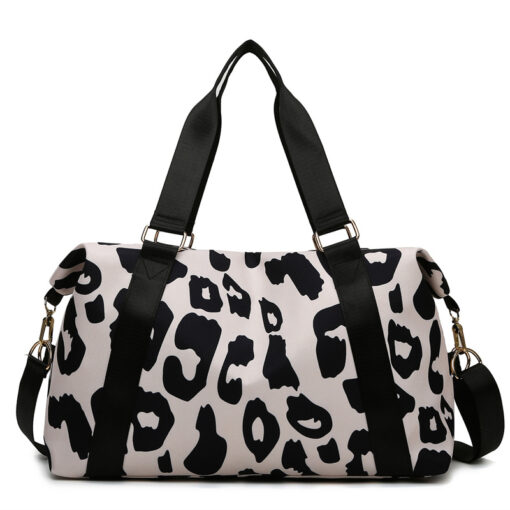 Leopard Pattern Portable Large Capacity Travel - Image 2