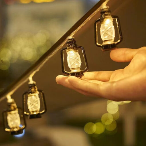 LED Fairy Lantern Style String Lights - Image 2