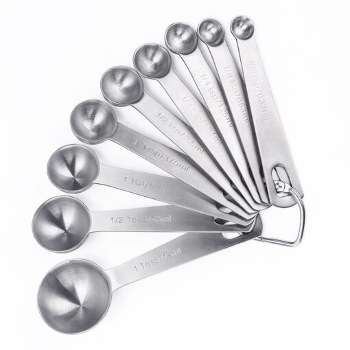 Stainless Steel Measuring Spoon Set - Image 19