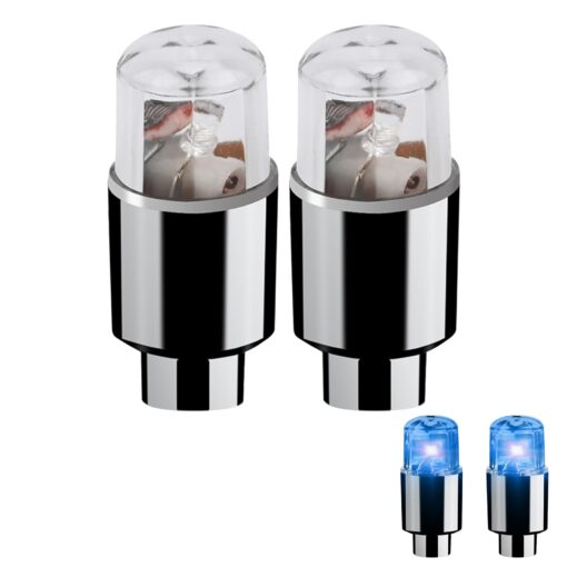 Wheel Lights Cap Car Auto Wheel Tire Air Valve Stem LED Light Cap Cover For Car Motorcycle Waterproof Bicycle Accessories - Image 3