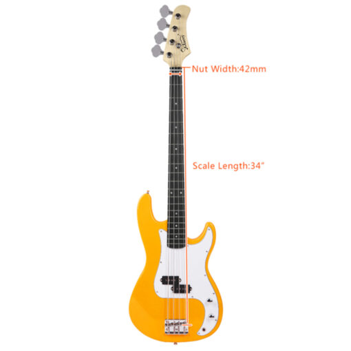 Glarry GP 4 String Electric Bass Guitar - Image 22