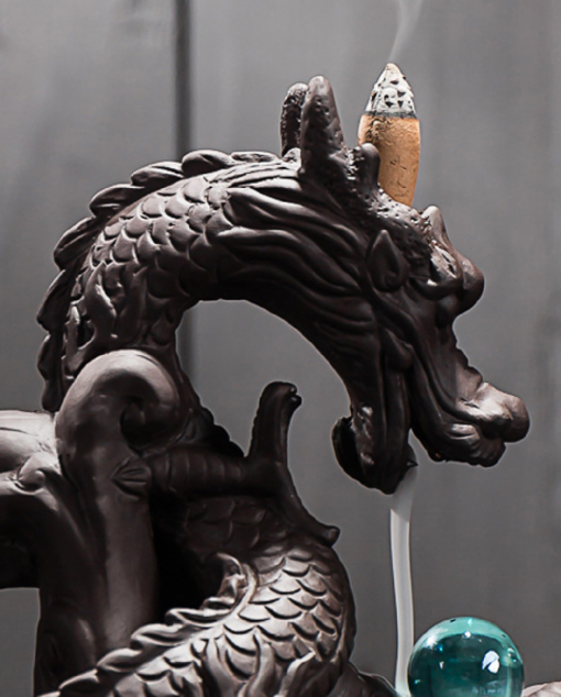 Dragon Waterfall Incense Burner with free Cones - Image 7