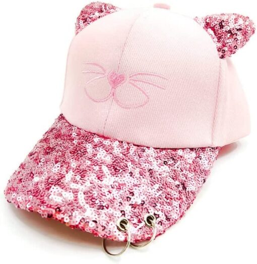 Kids Baseball Summer Cap - Unicorn or Cat Sunshade Hat - Image 22