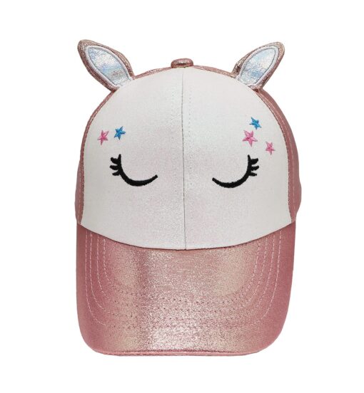 Kids Baseball Summer Cap - Unicorn or Cat Sunshade Hat - Image 11