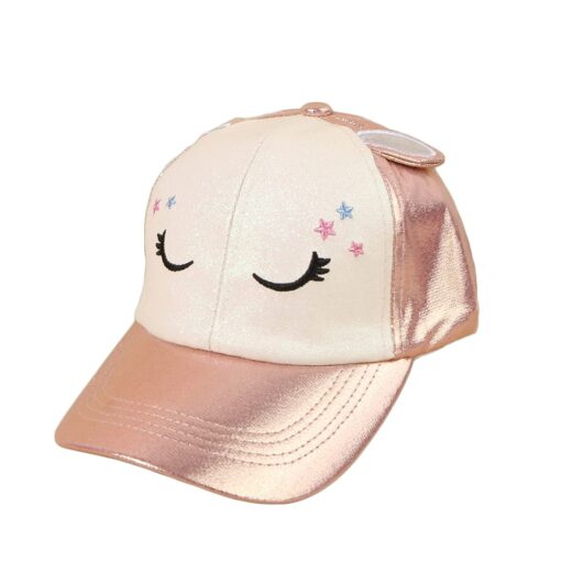 Kids Baseball Summer Cap - Unicorn or Cat Sunshade Hat - Image 14