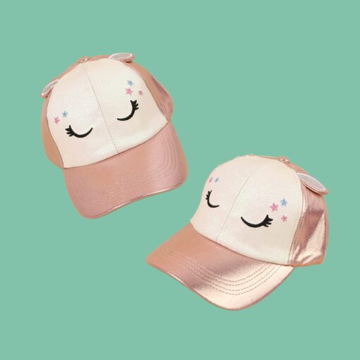 Kids Baseball Summer Cap - Unicorn or Cat Sunshade Hat - Image 16