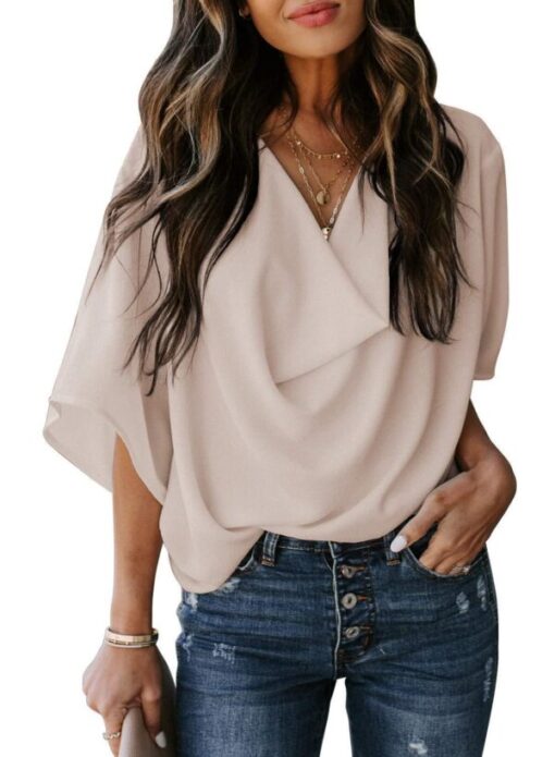 Casual Loose Chiffon Blouse - Image 14