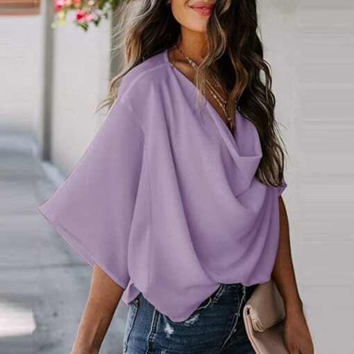 Casual Loose Chiffon Blouse